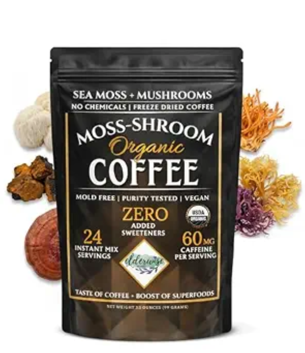 Elderwise Organics Moss-Shroom Organic Coffee
